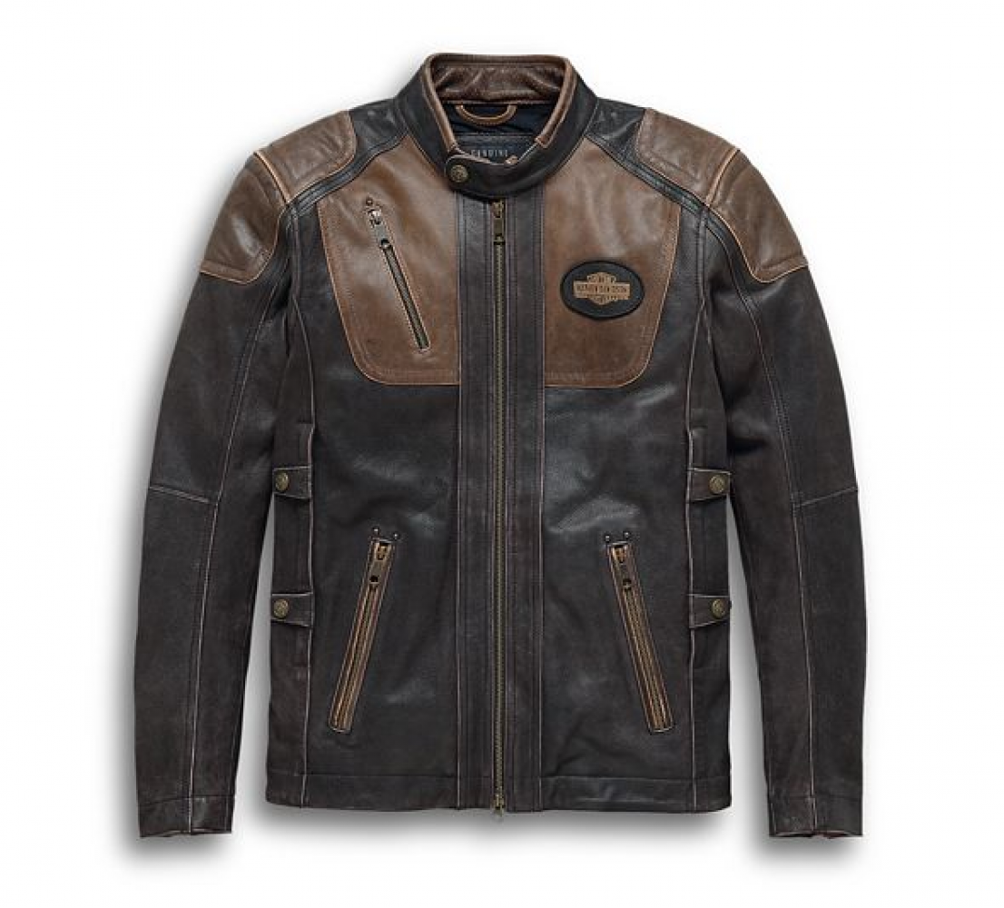 Harley Davidson Triple Vent Leather Jacket